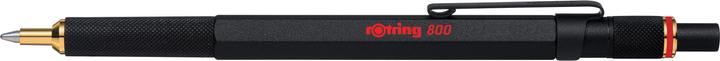 Rotring Kugelschreiber 800 M (Schwarz, Rot, 1 x)