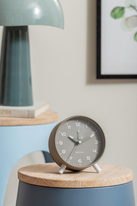 Immagine prodotto Karlsson Klassischer Wecker Orgullo Dark grey, Funktionen: Alarm