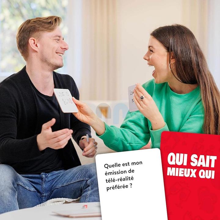 Immagine prodotto The World Game Qui sait mieux qui - Coppie (Francese)