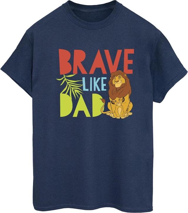 Immagine prodotto Disney The Lion King Brave Like Dad Maglietta Ampia Donna (3XL)