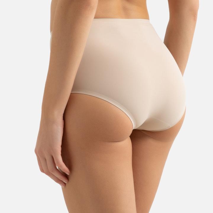 Image du produit La Redoute Collections Lot de 2 slips taille haute (42, lot de 2)
