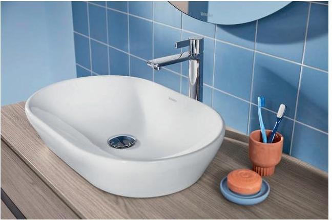 Immagine prodotto Duravit Lavabo da appoggio D-NEO 600x400mm o ÜL senza foro per la rubinetteria bianco (400 mm, 600 mm)