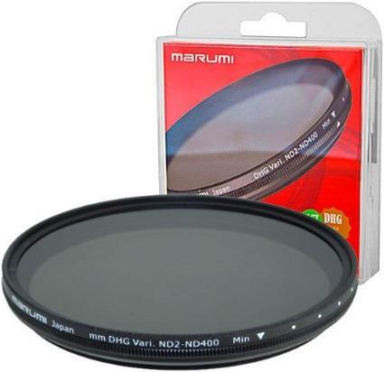 Actual product image Marumi ND2-ND400 Series Variable DHG (77 mm, Neutral density filter, 400 mm)