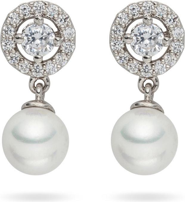 Image du produit Lulu & Jane Femme laiton zirconium perle de culture argent - 29545 (Laiton)
