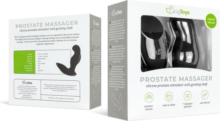 Actual product image Easytoys Prostate Massager
