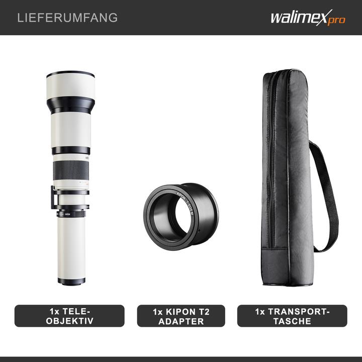 Produktbild Walimex 650-1300/8-16 DSLR Pentax K (Pentax K, Vollformat)