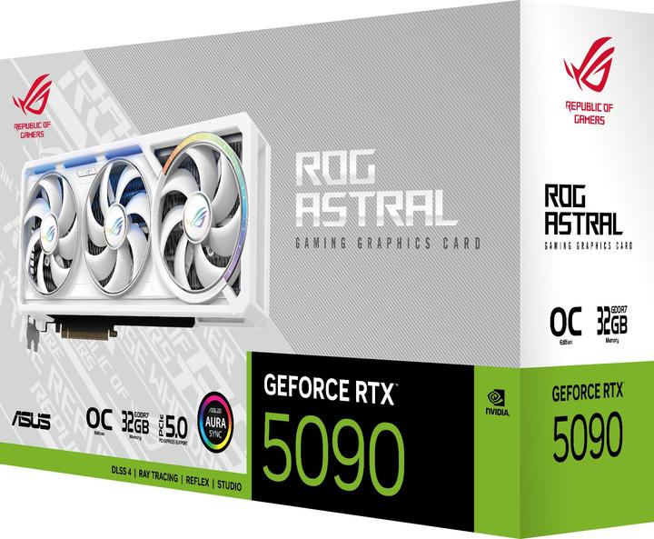 Immagine prodotto ASUS ROG Astral GeForce RTX 5090 White OC (32 GB)