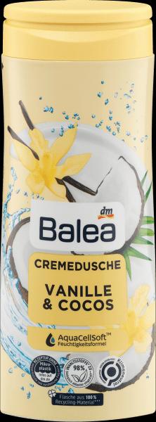Actual product image dm Balea Cream shower vanilla and coconut (300 ml)