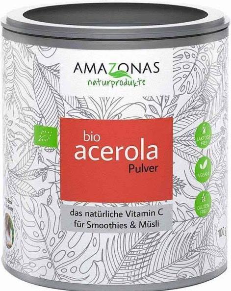Produktbild Amazonas Bio Pulver mit 17% Vitamin C (1 Stück, Pulver, 100 g)