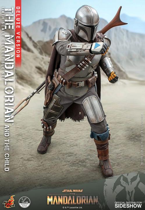 Immagine prodotto Hot Toys Star Wars - Il Mandaloriano "Il Mandaloriano e il Bambino" Deluxe 1/4 Action Figures