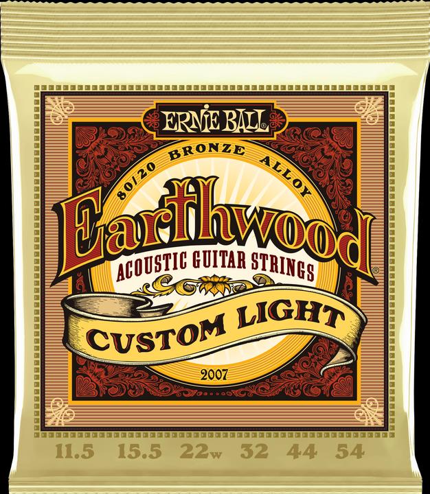 Image du produit Ernie Ball Acoustique Earthwood Bronze (6 x, Guitare, 0.01")