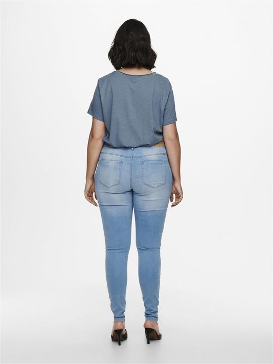 Actual product image Only Curvy CarAugusta HW Skinny Fit Jeans (W54/L32)