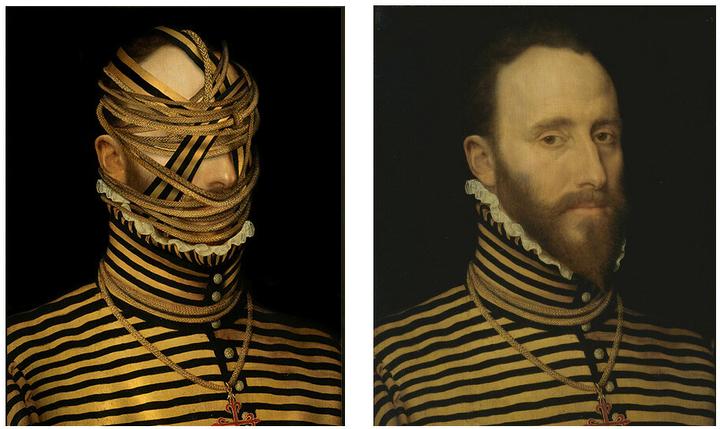 Immagine prodotto Hidden Portraits: Alte Meister – Neuer Blick (Tedesco, Volker Hermes, Francesca Raimondi, Till-Holger Borchert, 2024)