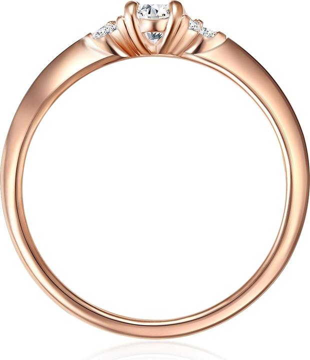 Produktbild Trilani Damen Sterling Silber Zirkonia roségold - 11198 (53, 925 Silber)