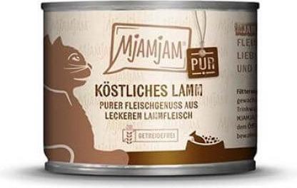 Image du produit Mjamjam Le plaisir de la viande à l'état pur - Délicieux agneau pur (Adulte, 12 pcs, 1500 g)