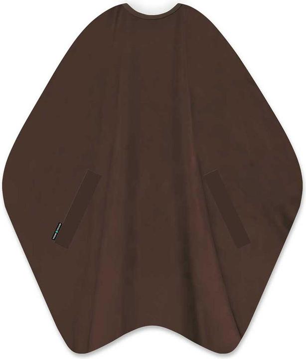 Actual product image Trend-Design T.D. Nano Air uni brown cutting cape 135x150 cm 100% polyester
