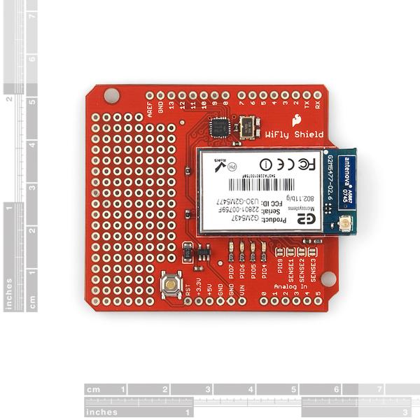 Produktbild SparkFun WiFly Shield