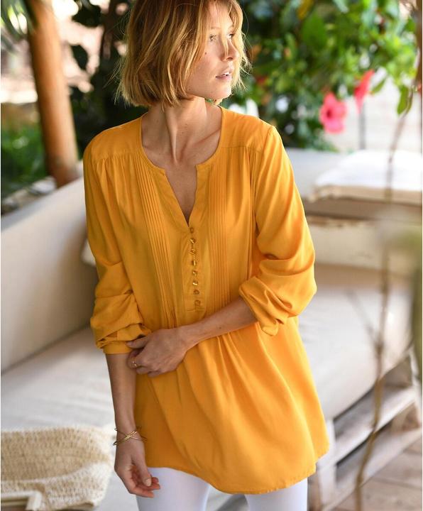 Produktbild Anne Weyburn Langärmelige Tunika aus Voile (48)