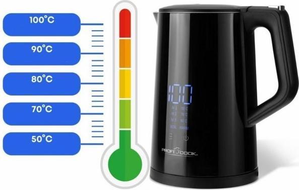Productafbeelding Proficook PC-WKS 1243 zwart. (1.70 l)