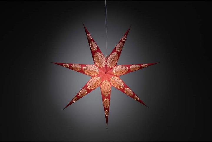 Actual product image Konstsmide Poinsettia Star Clear 292