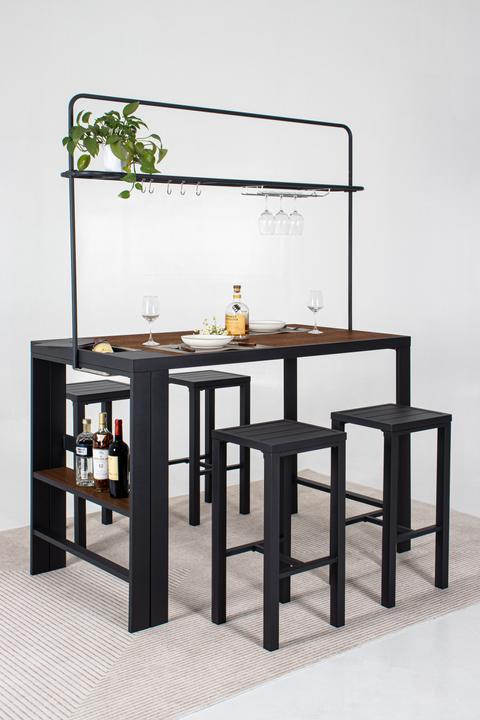 Actual product image Leco Bar-Sitzgruppe/Gartentheke ELSA (80 cm)