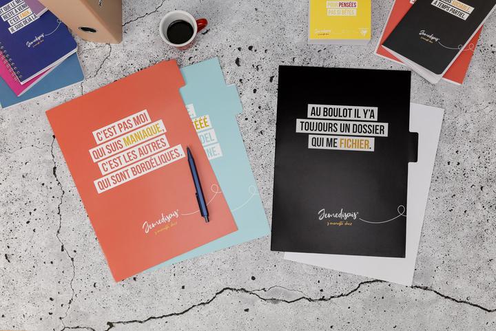 Produktbild Clairefontaine Jemedisais Set Registermappen (22 x 31 cm, 240 x)