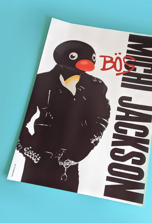 Actual product image SwissMeme Michi Jackson Poster