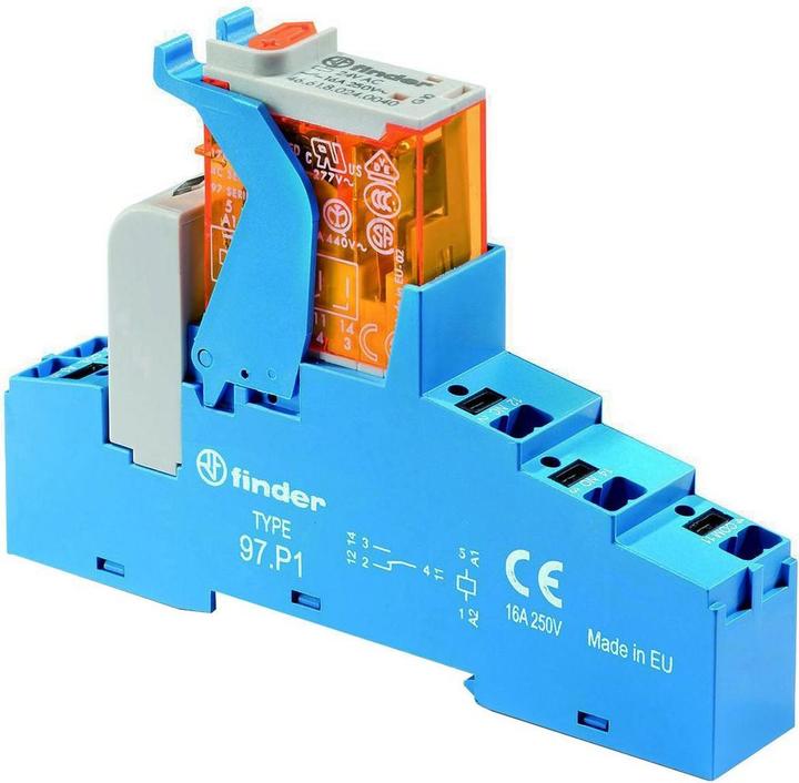 Actual product image Finder Relay interface module push-in terminals