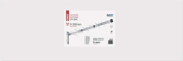 Produktbild Emos Aussenantenne EM-2845, PROFI, 0-200 km, DVB-T2, LTE/4G Filter (DVB-T / -T2)