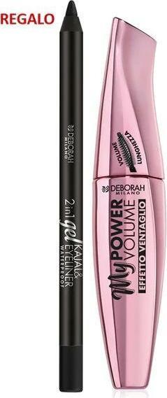 Actual product image Deborah Milano Dh Eye Mascara My Power Volume eyeliner (Black)