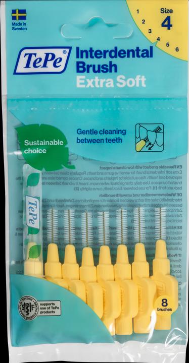 Produktbild TePe Interdentalbürsten Extra Soft ISO 4 (8 x, 0.70 mm)