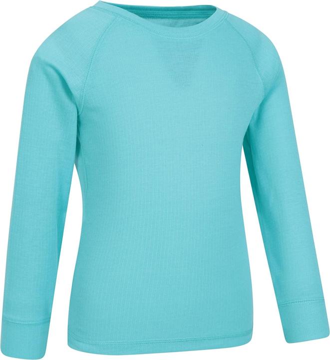 Actual product image Mountain Warehouse Childrens/Kids Talus Round Neck Base Layer Top (128)