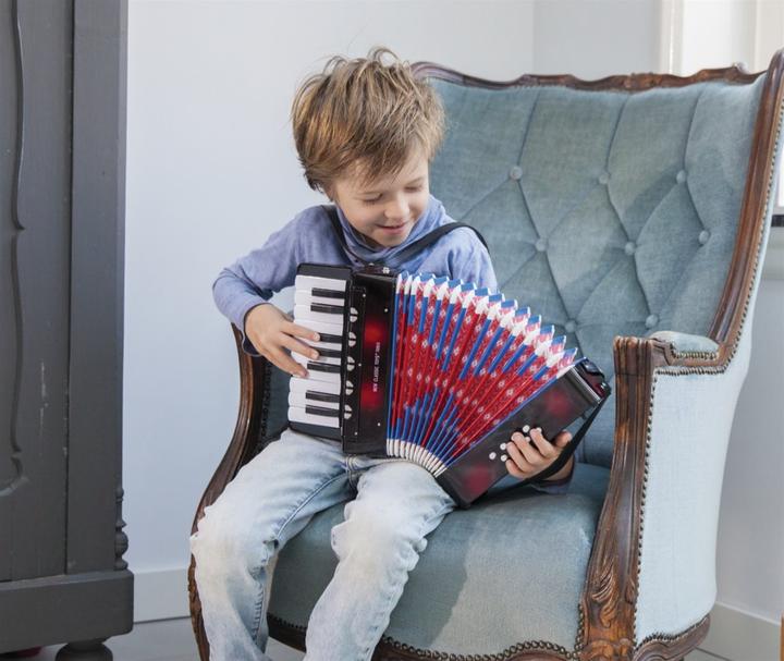 Actual product image New Classic Toys Accordion (English, French, German, Dutch)