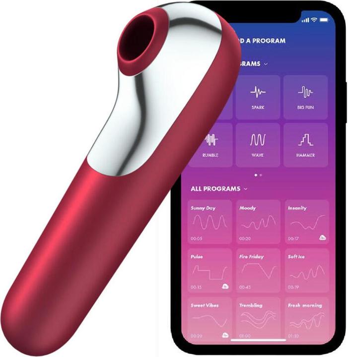 Actual product image Satisfyer Dual Love Air Pulse