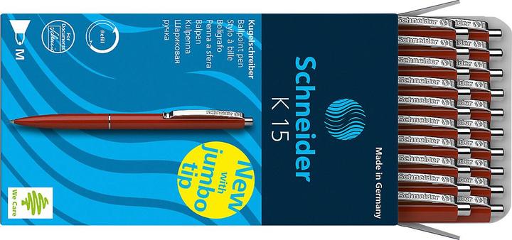Produktbild Schneider Kugelschreiber K15 Rot, 20 Stück (Rot, 20 x)
