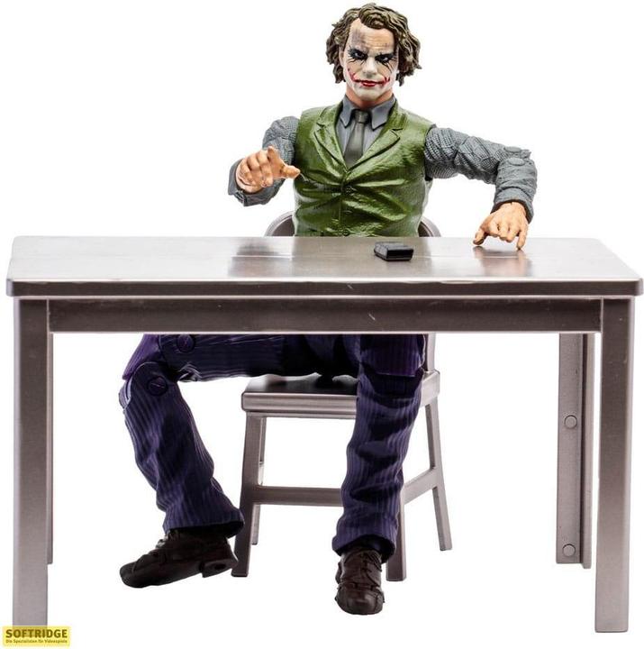 McFarlane DC Multiverse Action Figure The Joker (Jail Cell Variant) (The Dark Knight) (Gold Label) 18 cm