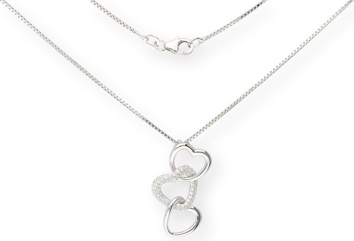 Produktbild Carat Hearts (Silber 925, 43 cm)