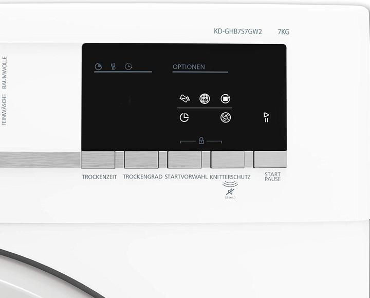 Immagine prodotto Sharp KD-GHB7S7GW2-DE (7 kg, A destra)