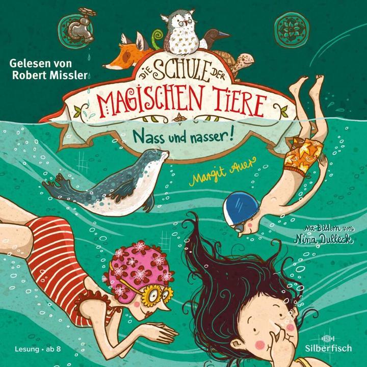 Immagine prodotto M.Auer: Wet U.Nasser (Scuola di animali magici 6) (Margit Auer, Robert Missler, Tedesco)