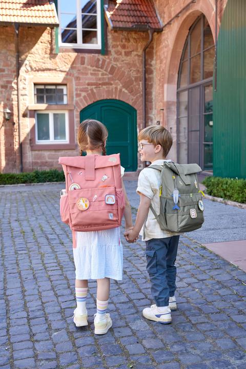 Produktbild Lässig Kinderrucksack Rolltop Medium Grün (12 l)