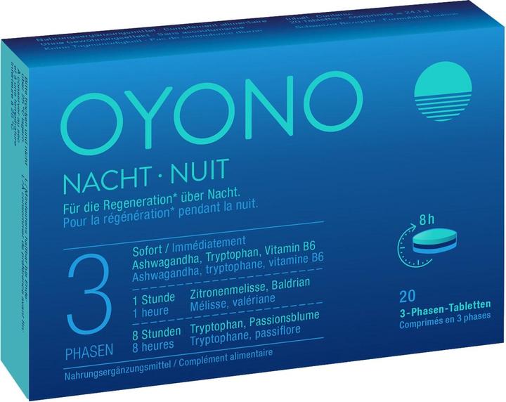 Immagine prodotto Oyono Nacht N Tablette (20 Pezzo/i, Pillole, 41 g)