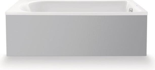 Produktbild Duravit Badewanne D-NEO Einbauversion 1 RS 1600x700mm weiss (130 l, 160 cm, 70 cm)