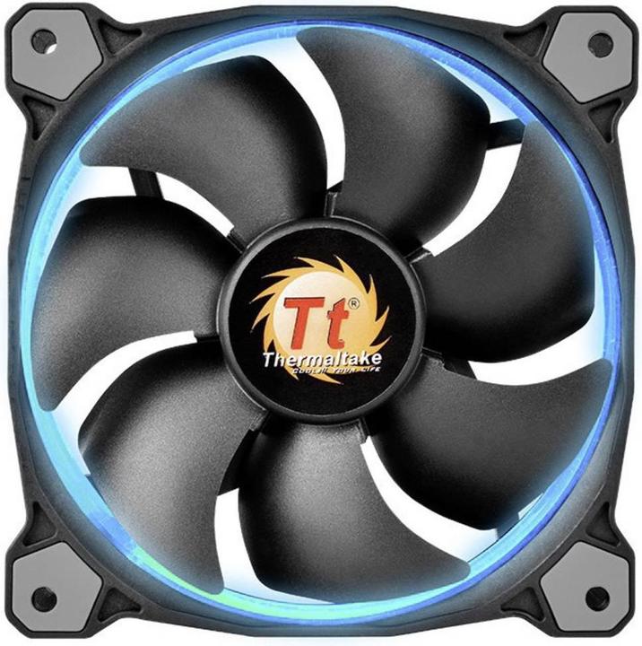 Actual product image Thermaltake PC case fan Riing 12 LED R case fan (120 mm, 1 x)