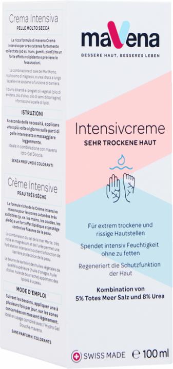 Actual product image Mavena Intensivcreme (Foot cream & foot gel, 100 ml)