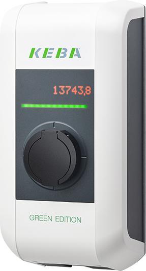 Actual product image Keba 121915 KC-P30-ES240022-E00-GE WallC box (Type 2, 22 kW, 32 A, Hard wired)