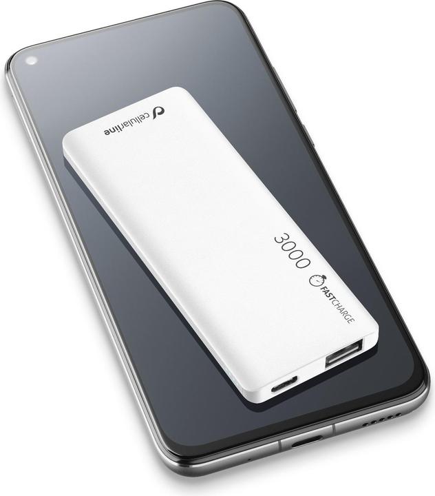 Actual product image Cellularline Freepower Slim (3000 mAh, 10 W, 11.10 Wh)