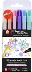 Produktbild Sakura Koi Coloring Brush Pen set Sweets | 6 colours (6 Farben, 6 x)