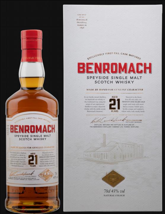 Produktbild Benromach 21 Year Old (Single Malt, Scotch Whisky)