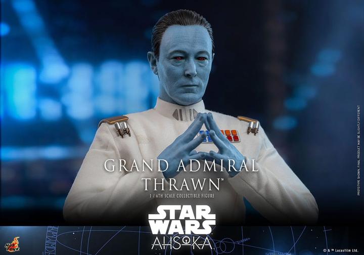 Produktbild Hot Toys Star Wars: Ahsoka Actionfigur 1/6 Grand Admiral Thrawn 32 cm