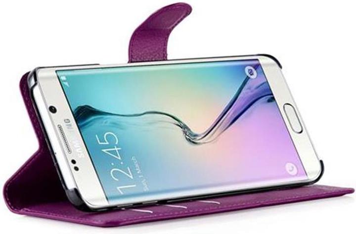 Image du produit Cadorabo Book avec fonction stand Cover (Samsung Galaxy S6 Edge)